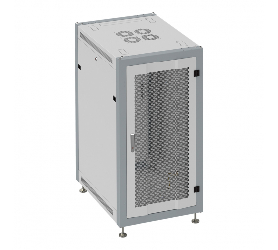 

Шкаф телекоммуникационный напольный 22U 600x600 мм, перфорация/металл, серый, SYSMATRIX SL 6622.733 (SL 6622.733), SL 6622.733