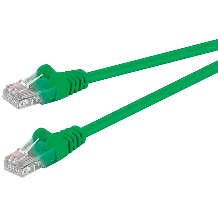 Патч-корд UTP кат.5e, 0.3 м, RJ45-RJ45, зеленый, CCA, 5 шт., Exegate UTP-RJ45-RJ45-5e-0,3M-GN (EX258665RUS-05)