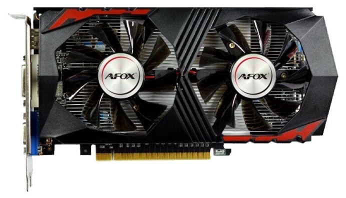 Видеокарта AFOX NVIDIA GeForce GTX 750 Ti, 2Gb DDR5, 128 бит, PCI-E, VGA, DVI, HDMI, Retail (AF750TI -2048D5H5 -V2) - фото 1