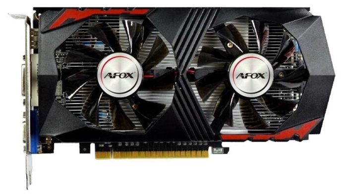

Видеокарта AFOX NVIDIA GeForce GTX 750 Ti, 2Gb DDR5, 128 бит, PCI-E, VGA, DVI, HDMI, Retail (AF750TI -2048D5H5 -V2)