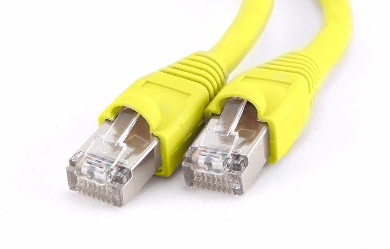 Патч-корд FTP, кат.6, 5 м, RJ45-RJ45, желтый (PP6-5M/Y-O)