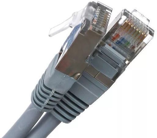 Патч-корд Premier FTP, кат.5e, 0.5 м, RJ45-RJ45, серый (NA102-FTP-C5E-0.5M)