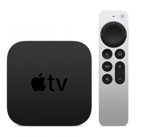 Медиаплеер Apple TV 4K A2169 64Gb, 4K UHD, HDMI, LAN, WiFi, Bluetooth (MXH02AE/A)