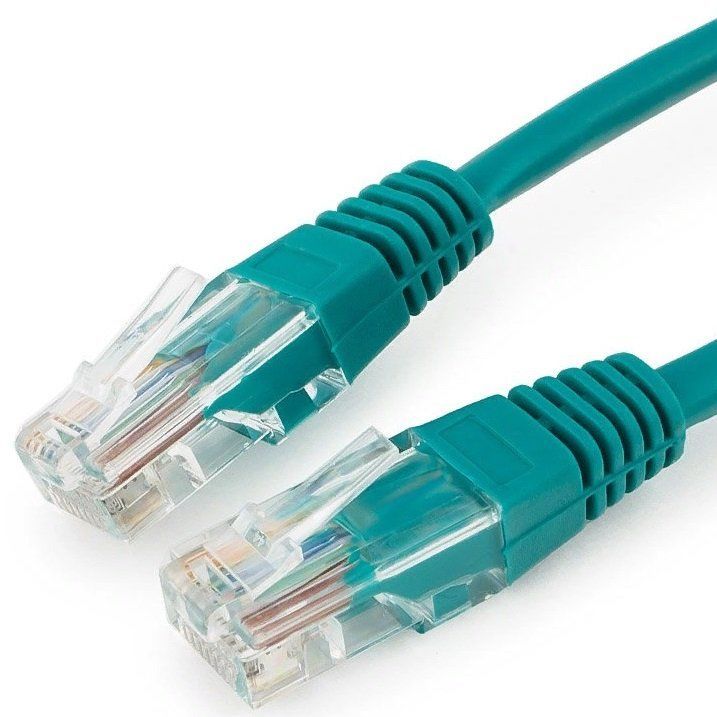 Патч-корд Premier UTP, кат.6, 0.5 м, RJ45-RJ45, зеленый (PP6U-0.5M/G)