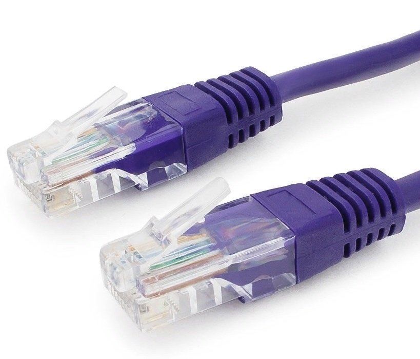 

Патч-корд UTP кат.5e, 3 м, RJ45-RJ45, фиолетовый, CCA, Premier (PP12-3M/V)
