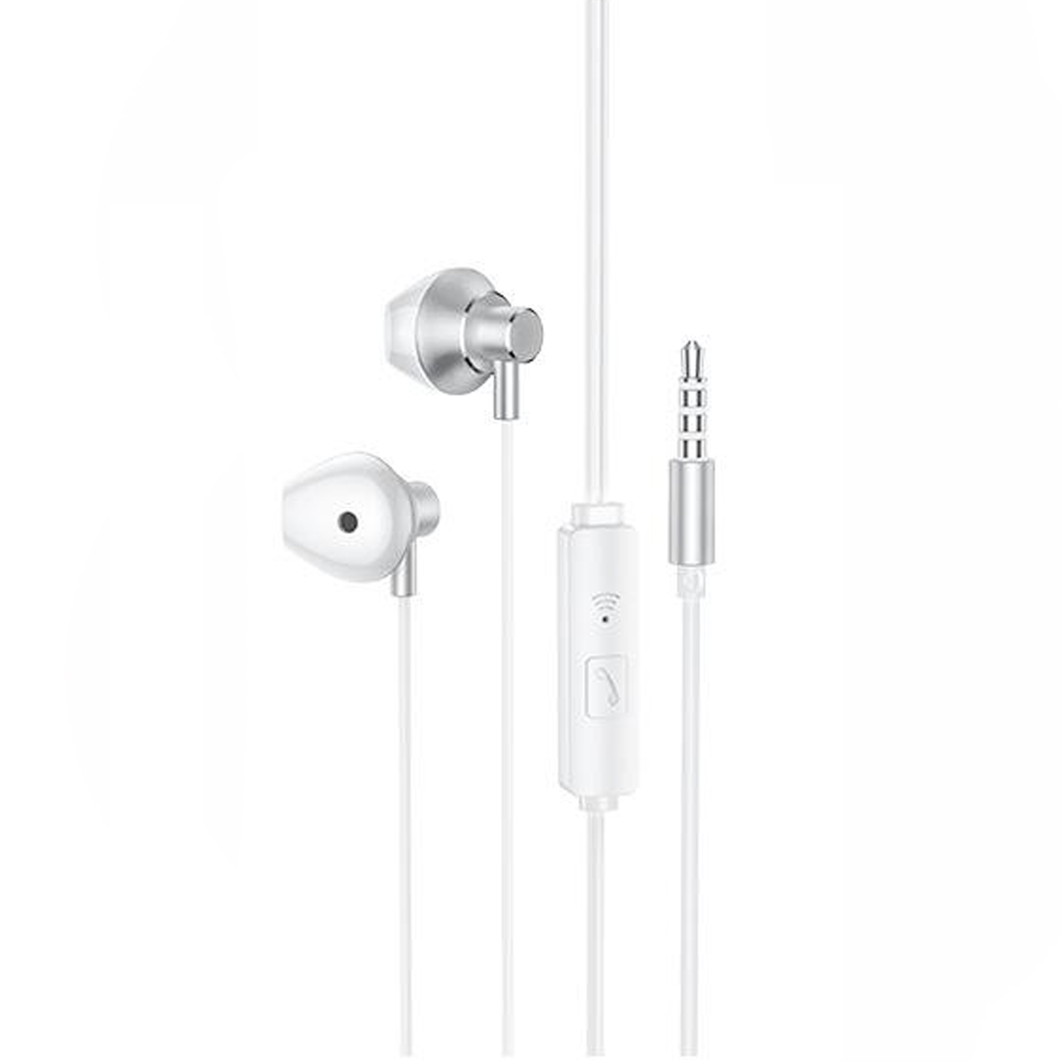 

Проводная гарнитура Hoco M75, Jack 3.5mm, серый (6931474729415), M75