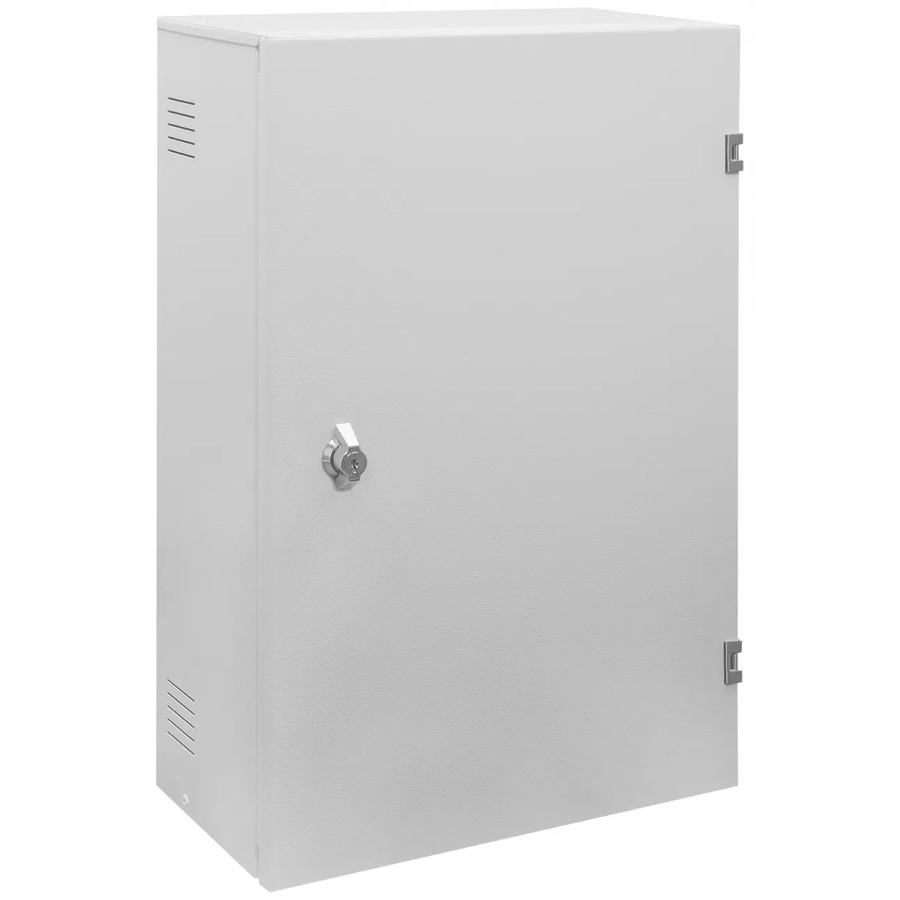 Шкаф телекоммуникационный настенный 400x200 мм, металл, серый, с блоком питания, SNR RT (SNR-TWC-604020-RTU-IP30)