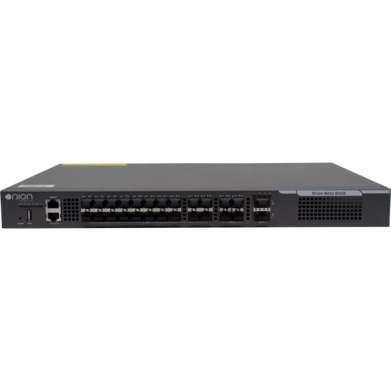 Коммутатор Orion Beta B26Q, SFP+ 20x10, SFP/uplink: QSFP+/QSFP28x6