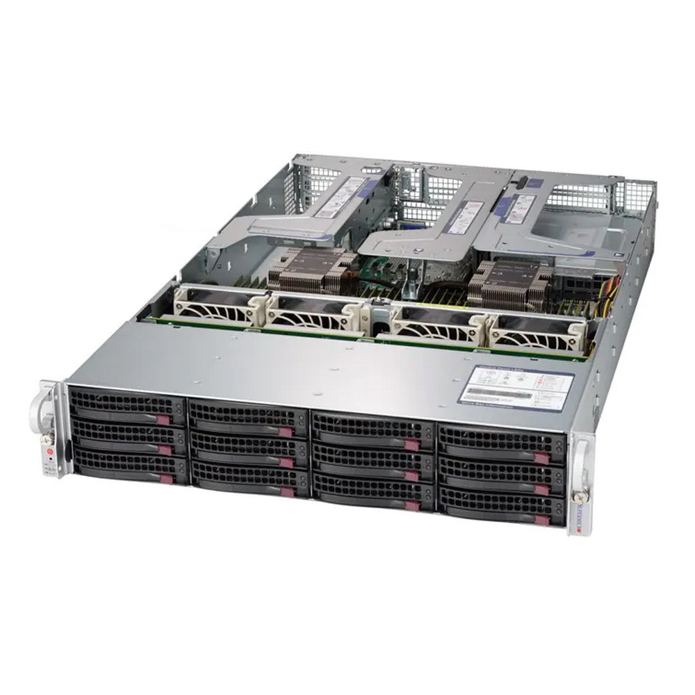 

Серверная платформа SuperMicro 6029U-TR4, 2xSocket3647, 24xDDR4, 12x3.5 HDD HS, 4xGLAN, IPMI, Redundant 2x1000 Вт, 2U (SYS-6029U-TR4), 6029U-TR4