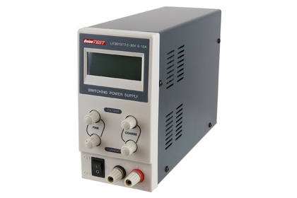 Лабораторный источник (блок) питания UnionTEST UT3010PS, Импульсный, 10A белый (792762)