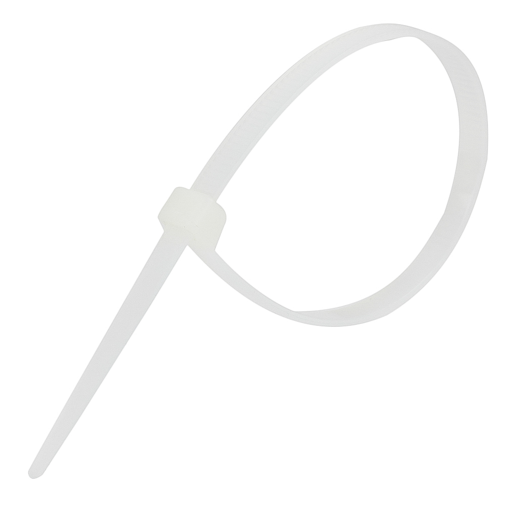

Стяжка Cablexpert, 4.8 мм x 250 мм, 100 шт., белый (NYT-250x4.8)