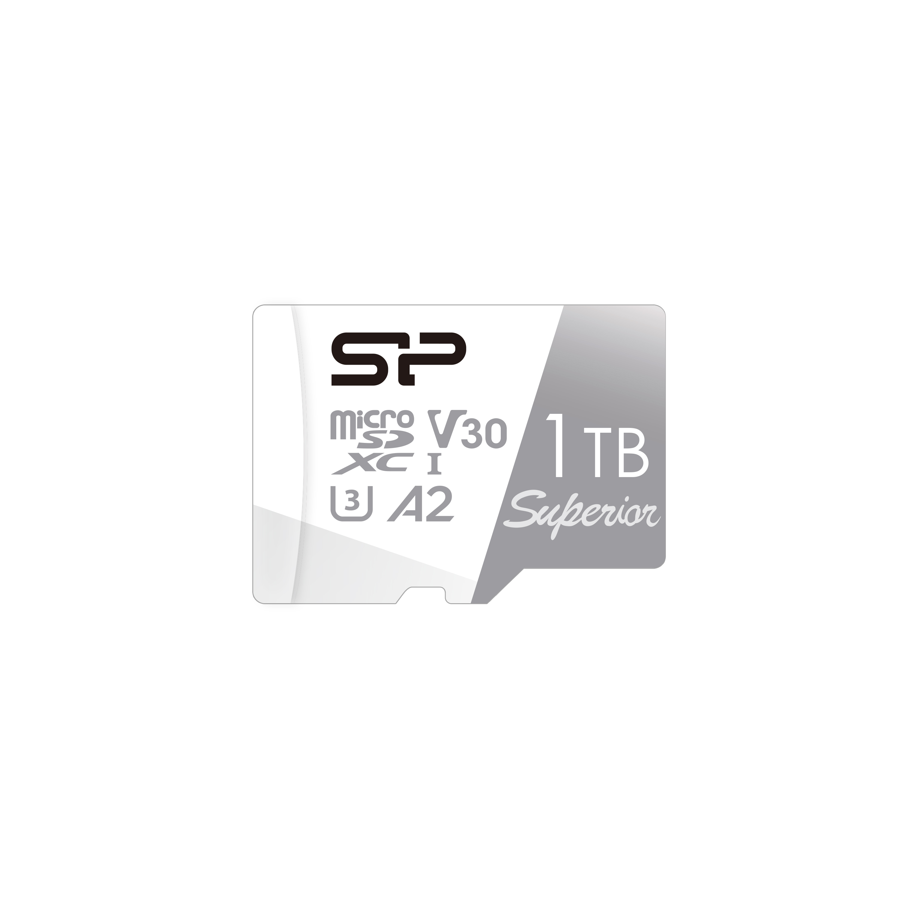 Карта памяти 1Tb microSDXC Silicon Power Superior Class 10 UHS-I U3 V30 A2 (SP001TBSTXDA2V20)