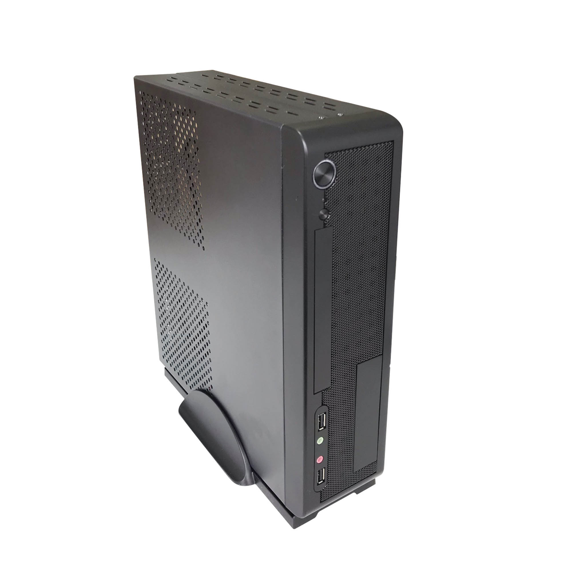 Корпус HIPER Office D3020, Mini-ITX, Slim-Desktop, черный, 500 Вт (HO-D3020-U22-500)