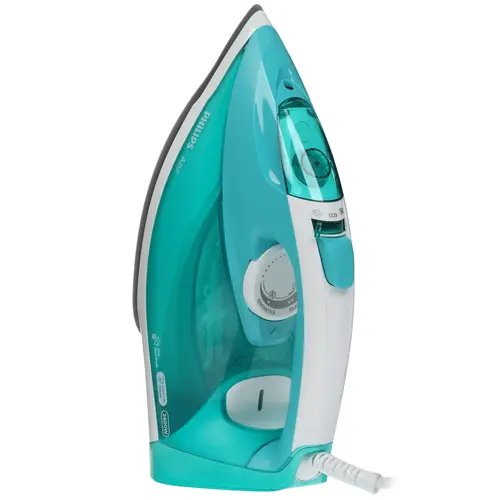 Утюг Philips Azur GC4537/70 2.4 кВт, 2 м, бирюзовый/белый (GC4537/70) б/у, незначительные следы эксплуатации