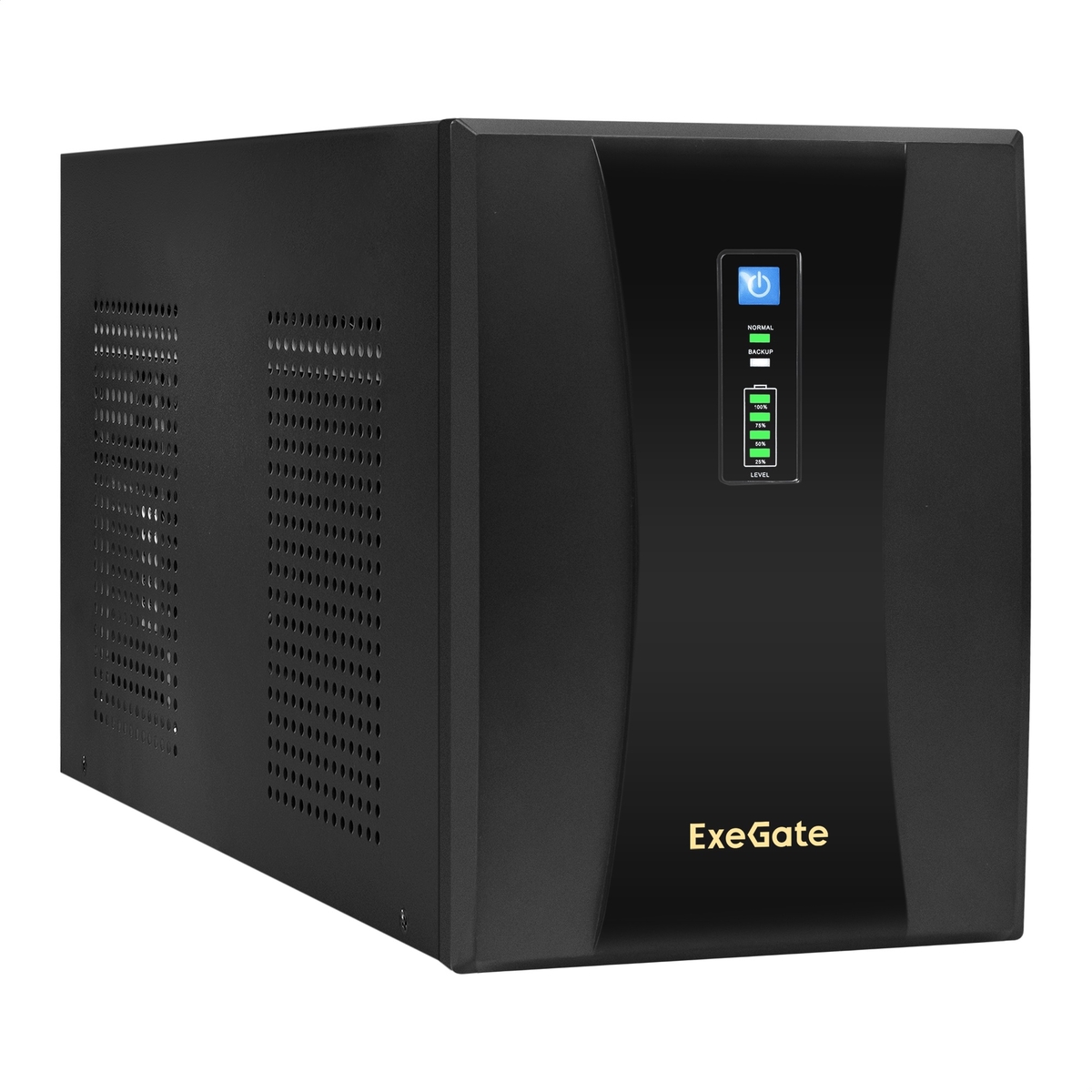 ИБП ExeGate UNB-3000.LED.AVR.2SH.4C13.RJ.USB, 3000 В·А, 1.8 кВт, черный
