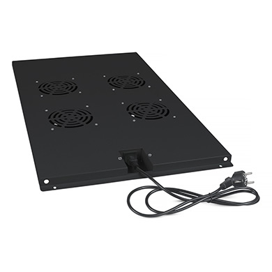 

Вентиляторный модуль Cabeus TRAY-120, вентиляторов: 4, черный (TRAY-120-BK), TRAY-120