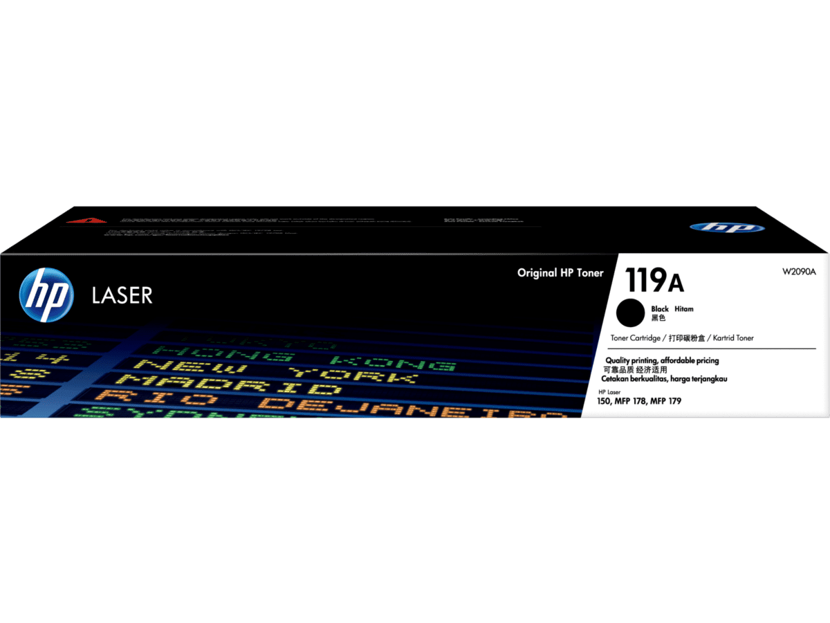 

Картридж лазерный HP 119A/W2090A, черный, оригинальный для HP 150/MFP 178/MFP 179 с чипом, 119A