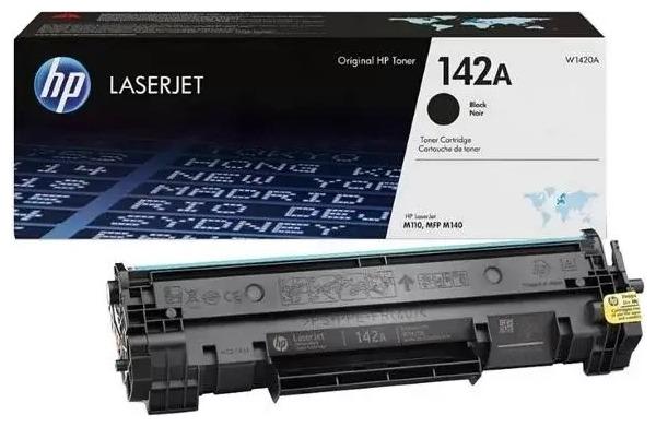 

Картридж лазерный HP 142A/W1420A, черный, 950 страниц, оригинальный для HP M110/M140 с чипом, 142A