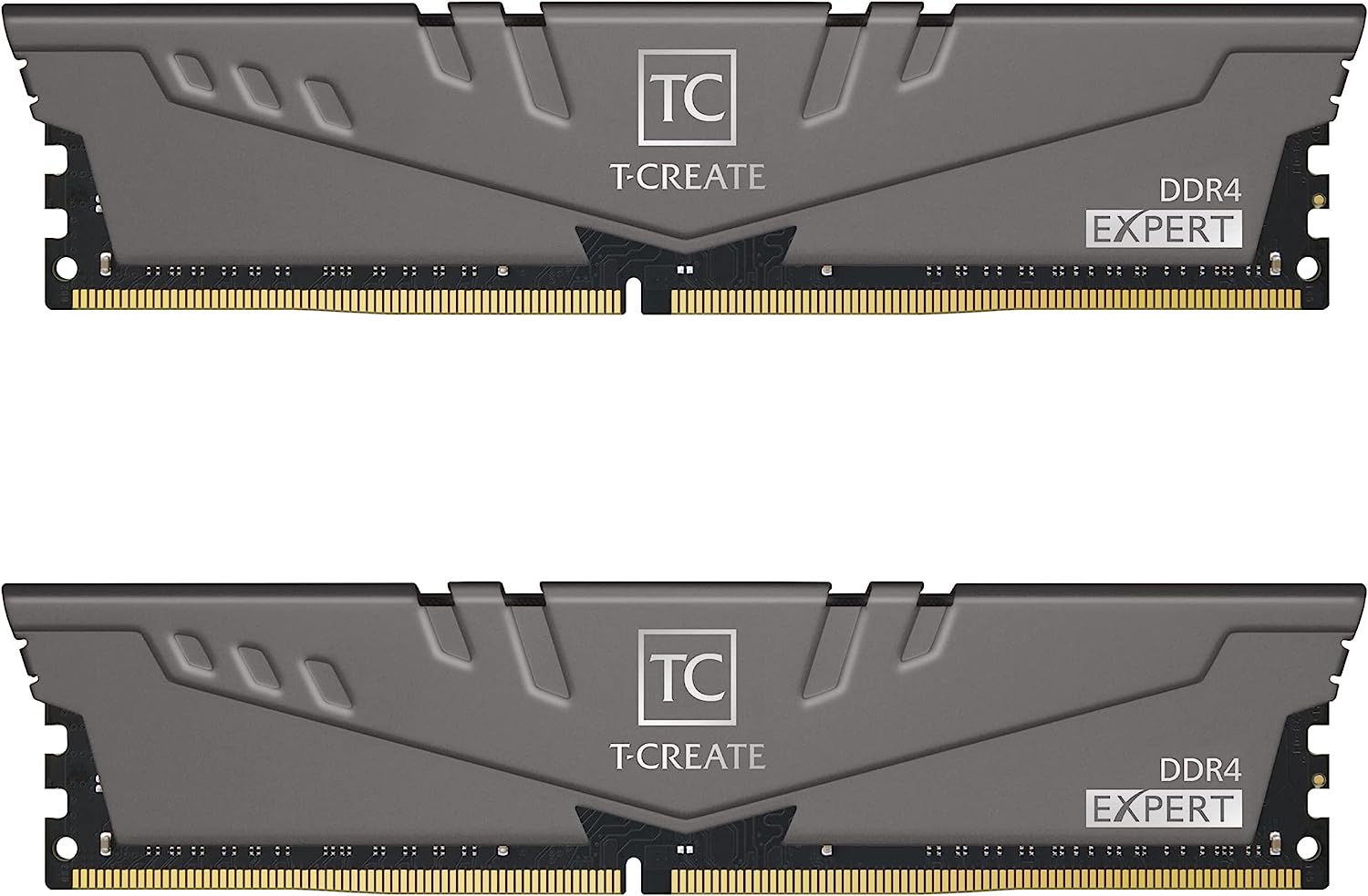 Комплект памяти DDR4 DIMM 32Gb (2x16Gb), 3600MHz, CL18, 1.35V, Team Group, T-Create Expert (TG_TTCED432G3600HC18JDC01) Retail - фото 1