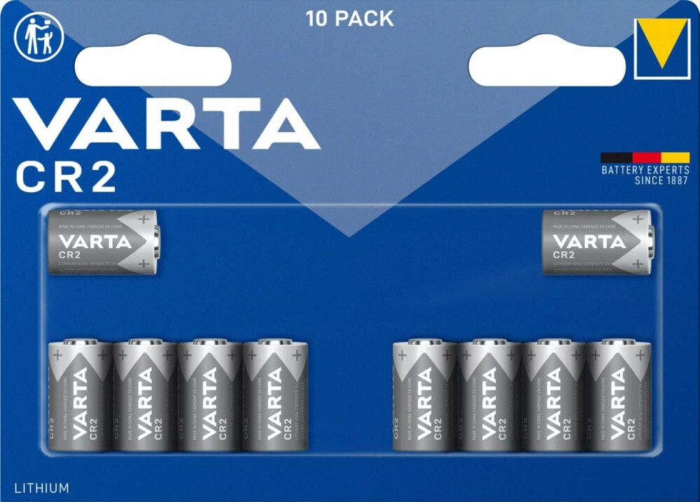 Батарея Varta CR2 (CR15H270), 3V, 10 шт. (6206301461) - фото 1