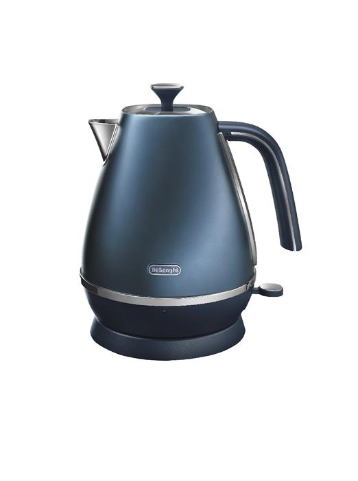 

Чайник Delonghi Distinta Flair KBI2001.BL 1.7л. 2 кВт, металл, голубой (0210110094), KBI2001.BL