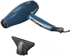 Фен Ga.Ma Comfort BL 2.2 кВт, режимов: 3, насадок: 2