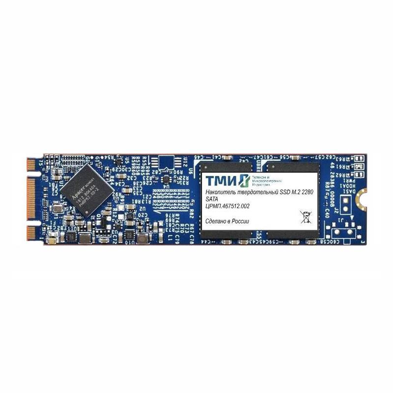 Твердотельный накопитель (SSD) ТМИ 1Tb, M.2 2280, SATA3 (ЦРМП.467512.002-02)