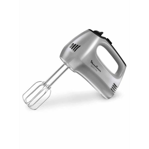 

Миксер ручной Moulinex Quick Mix HM310E10 300 Вт, серебристый (8010001084), HM310E10