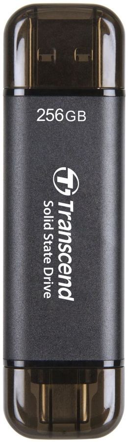 

Внешний SSD Transcend 256Gb, USB 3.1/USB 3.2 Gen2 Type-C, серый (TS256GESD310C)