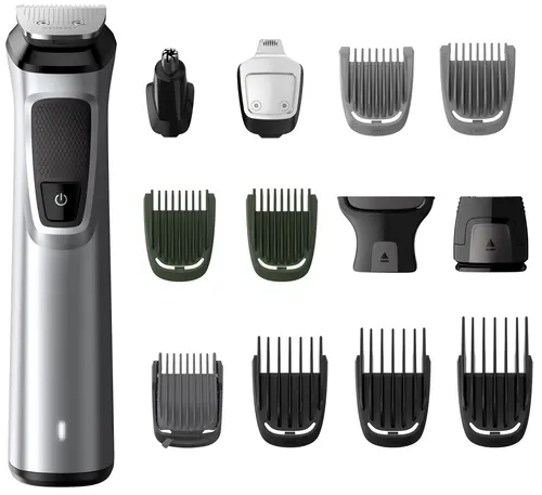 

Триммер Philips series 7000 MG7720/15, насадок 14, серебристый/черный (MG7720/15), MG7720/15