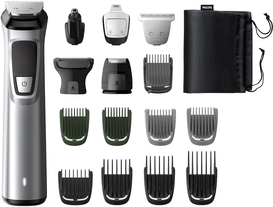 

Триммер Philips series 7000 MG7736/15, насадок 13, серебристый/черный (MG7736/15), MG7736/15