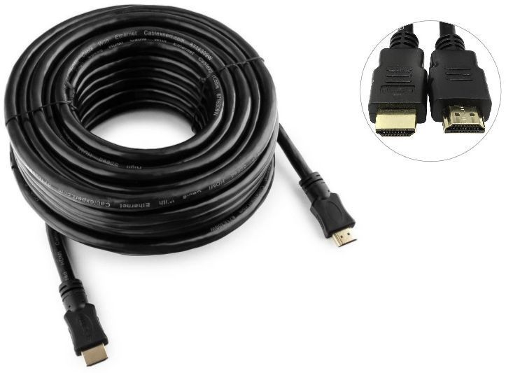 

Кабель соединительный аудио-видео HDMI(m)-HDMI(19M), 10 м, черный PREMIER (5-815 10.0)