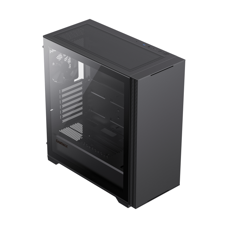 

Корпус GameMax Quest, EATX, Midi-Tower, USB 3.0, USB Type-C, черный, без БП (Quest), Quest