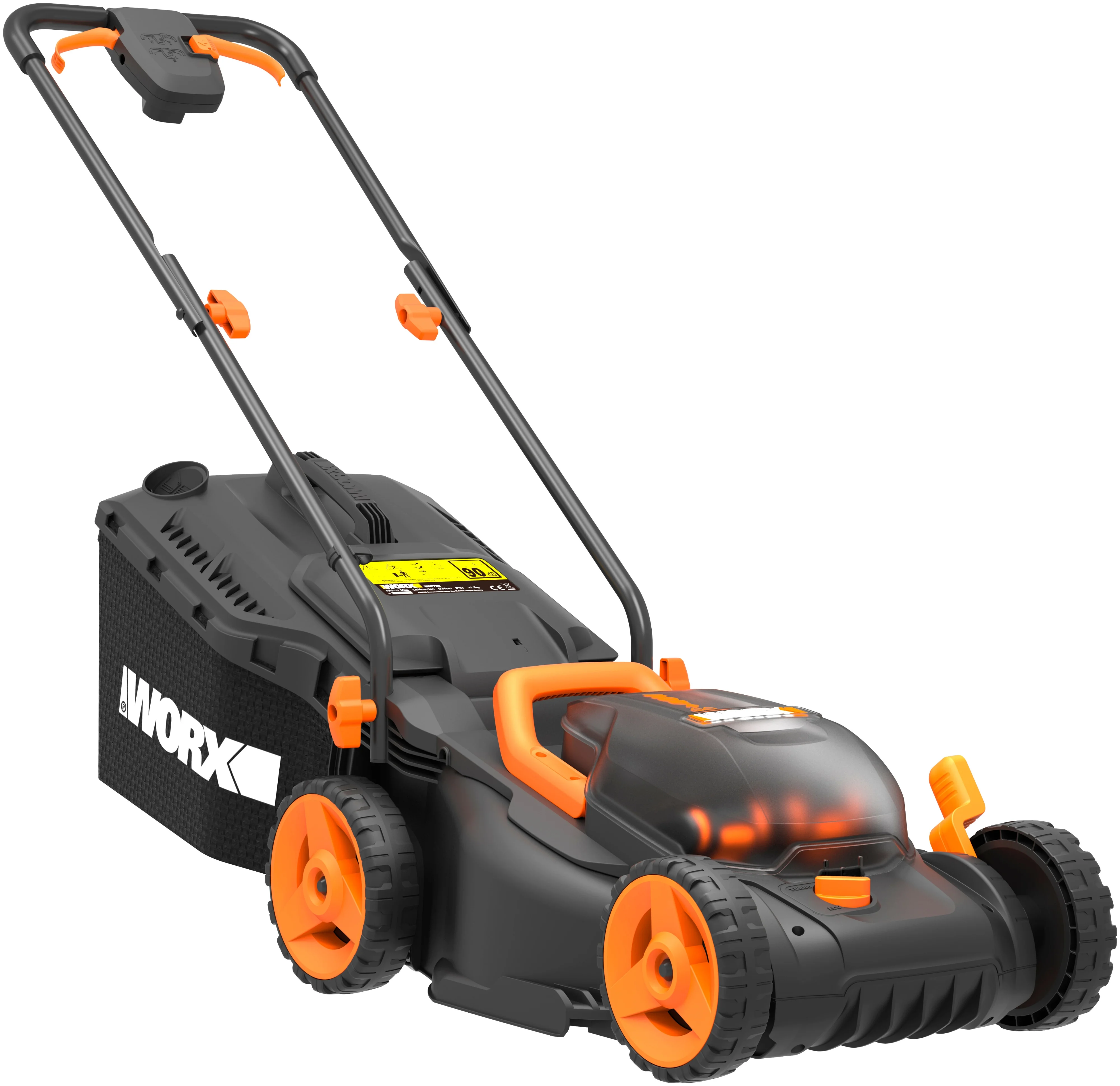 

Колесная газонокосилка WORX WG779E.1, электрическая, аккумуляторная, Li-Ion, 4 А·ч, 40 В, ширина скашивания 34 см, высота скашивания 2 см-7 см, объем травосборника 45л., 12.5 кг, 2 АКБ + двойное ЗУ (WG779E.1), WG779E.1