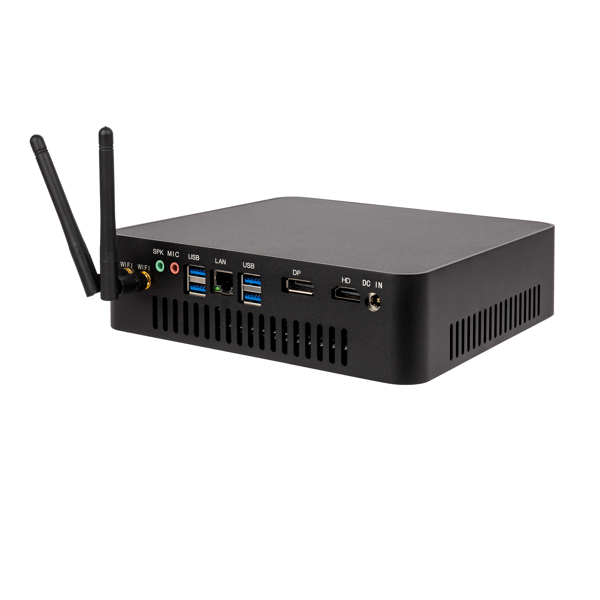 Неттоп Hiper M8, Intel Pentium Gold G6405 4.1GHz, 4Gb RAM, 256Gb SSD, Wi-Fi, BT, W10Pro, черный (61GFBDN1QG) б/у, после ремонта, следы эксплуатации(царапины по корпусу), комплект полный
