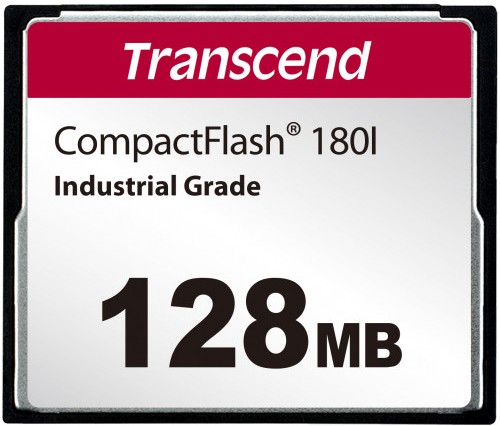 Карта памяти промышленная 128Mb CompactFlash Transcend Industrial Grade (TS128MCF180I)