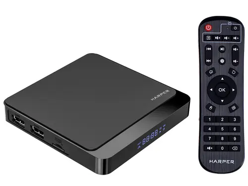 Медиаплеер Harper ABX-235 16Gb, 4K UHD, HDMI, 2xUSB 2.0, LAN, WiFi (H00002974)