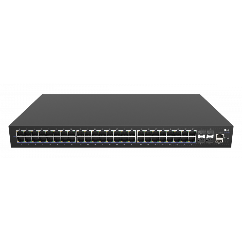

Коммутатор F+tech Fplus FCS-2352TX-P, управляемый, кол-во портов: 48x1 Гбит/с, кол-во SFP/uplink: SFP+ 4x10 Гбит/с, установка в стойку, PoE: 48x30 Вт (макс. 740 Вт) (023476MNU), FCS-2352TX-P