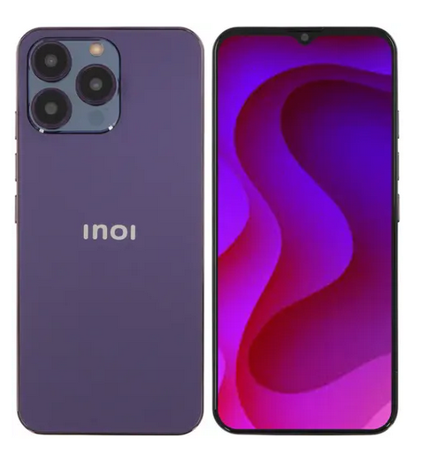 

Смартфон INOI A72, 6.5" 1600x720 IPS, Unisoc Tiger T310, 4Gb RAM, 128Gb, 3G/4G, NFC, Wi-Fi, BT, 3xCam, 2-Sim, 5000 мА⋅ч, USB Type-C, Android 11, фиолетовый, A72