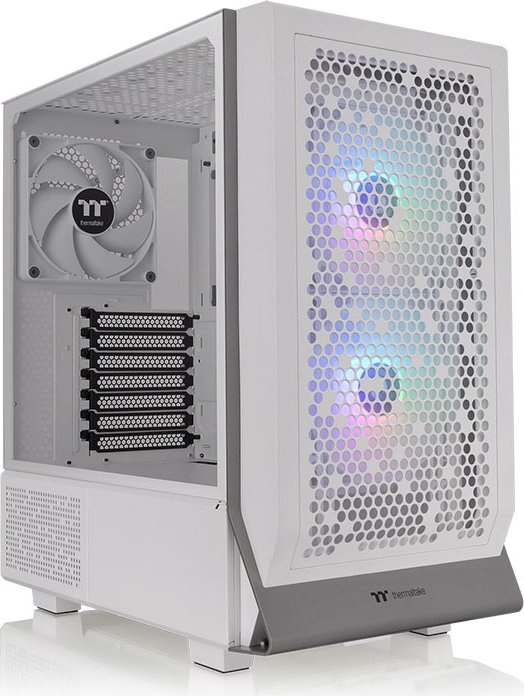 

Корпус Thermaltake Ceres 300 TG ARGB, ATX, Midi-Tower, 2xUSB 3.0, USB Type-C, RGB подсветка, белый, без БП (CA-1Y2-00M6WN-00), Ceres 300 TG ARGB
