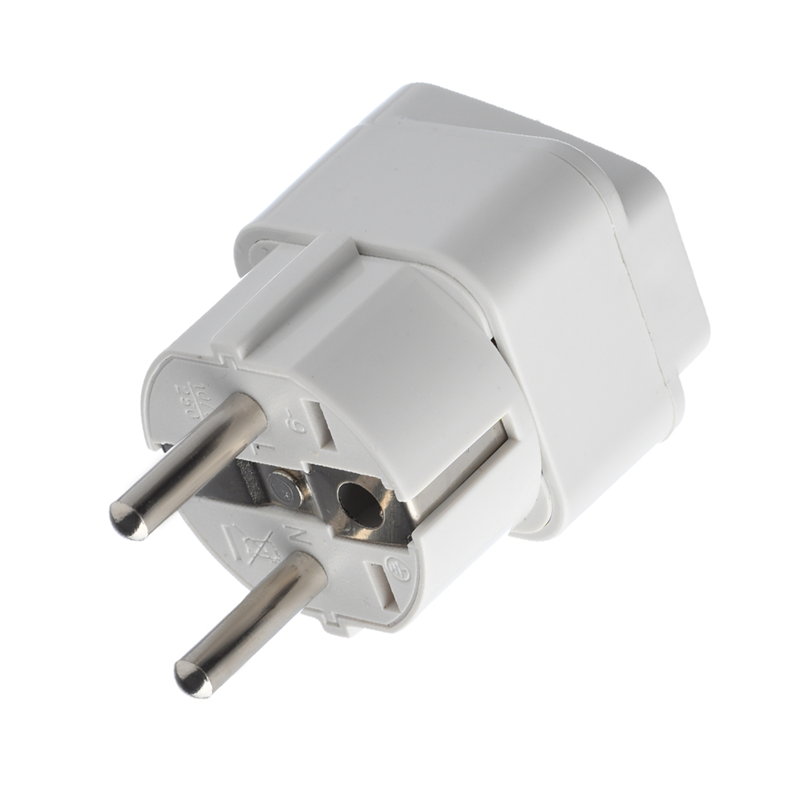 

Переходник питания (адаптер) UK/US/CN-RU, универсальный, белый GoPower (00-00025058)