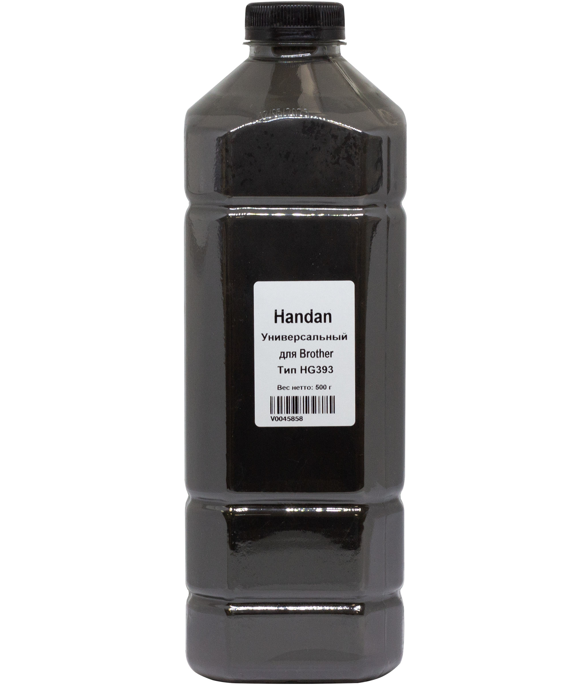Тонер Handan Тип HG393, канистра 500 г, черный, совместимый для Brother, универсальный
