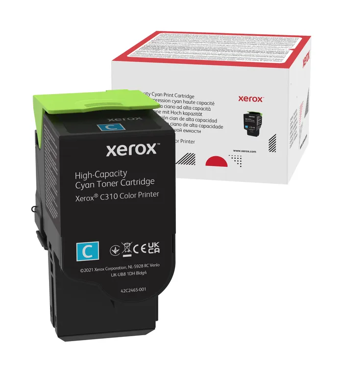 

Картридж лазерный Xerox 006R04365 , голубой, 5500 страниц, оригинальный для Xerox C310/C315 с чипом