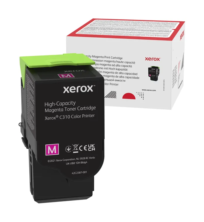 

Картридж лазерный Xerox 006R04366, пурпурный, 5500 страниц, оригинальный для Xerox C310/C315 с чипом