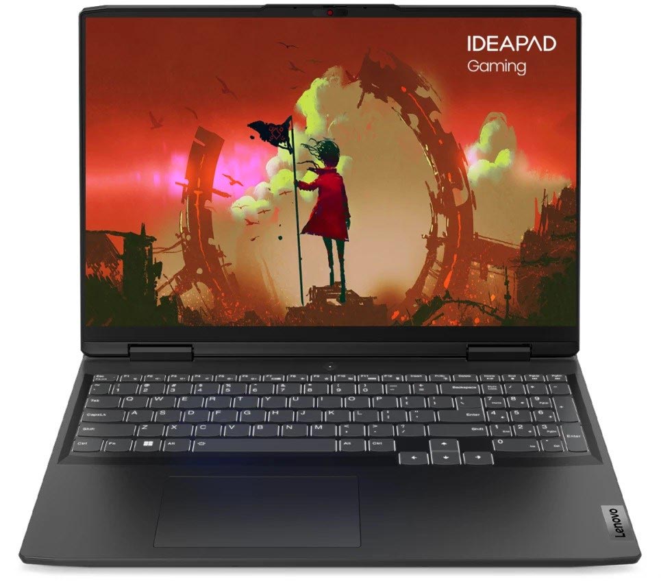 Ноутбук 16" Lenovo IdeaPad Gaming 3 16IAH7, темно-серый (82SA00FARK)