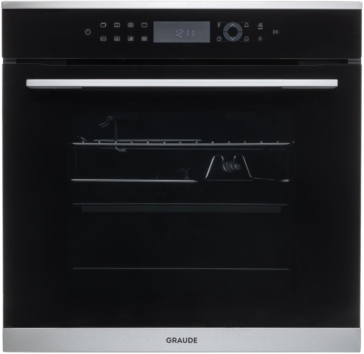

Духовой шкаф электрический Graude BM 60.3 E, нержавеющая сталь/черный (BM 60.3 E), BM 60.3 E