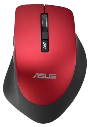 

Мышь беспроводная ASUS WT425, 1600dpi, оптическая светодиодная, Wireless, USB, красный (90XB0280-BMU030), WT425 Red USB