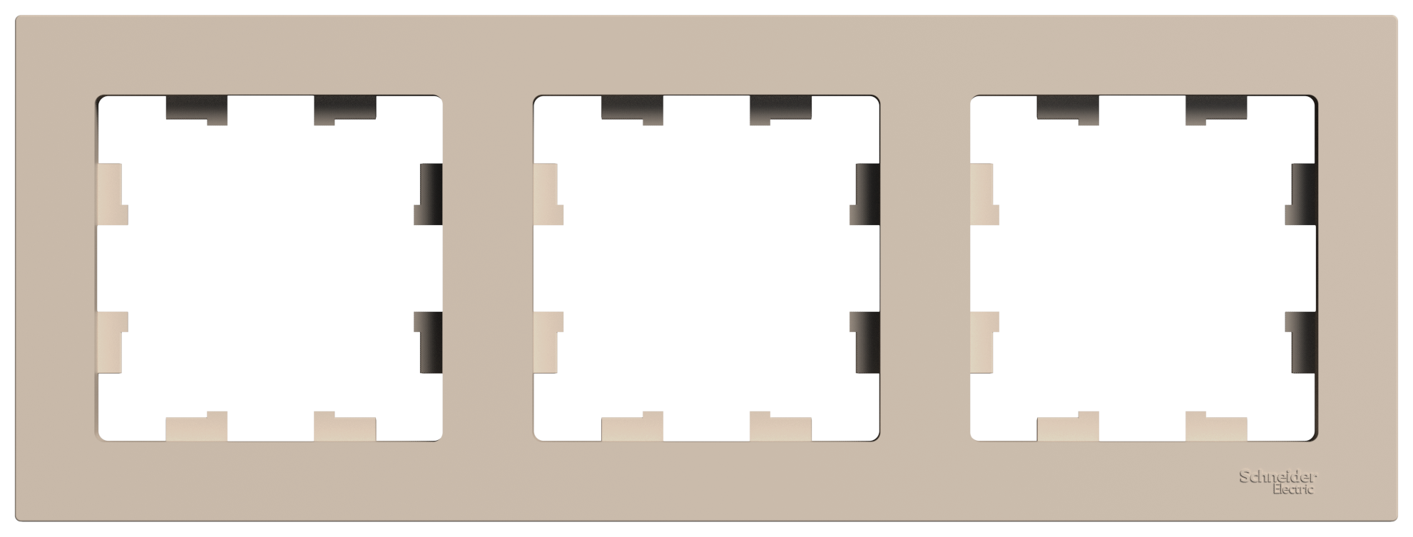 

Рамка Systeme Electric AtlasDesign, 3-поста, песочный (ATN001203)