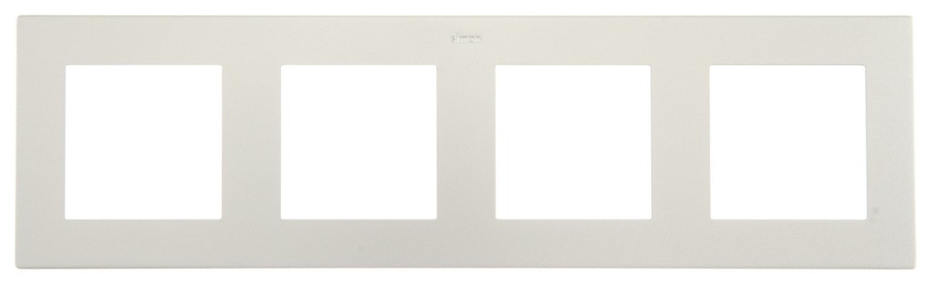 

Рамка Simon 24, горизонтальная и вертикальная, 4-поста, алюминий (2400640-033)