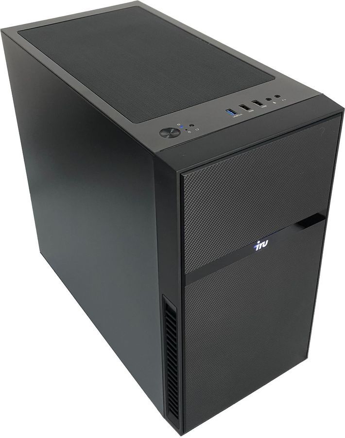 

Системный блок IRU Home 310H5GM, Intel Core i3 10105F 3.7 ГГц, 16Gb RAM, 512Gb SSD, NVIDIA GeForce GTX 1630 4Gb, без ОС, черный (1858310), 310H5GM